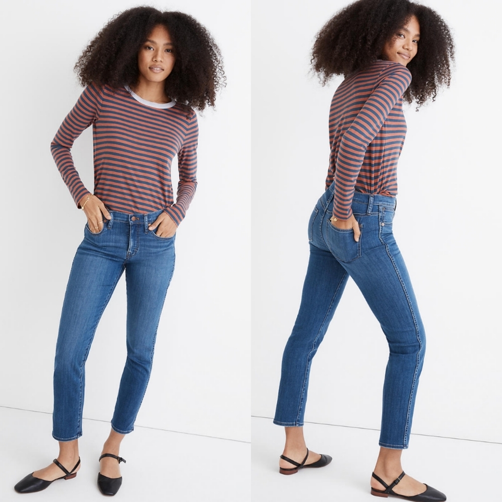 Madewell | NWOT Stovepipe Jeans in Leman Wash